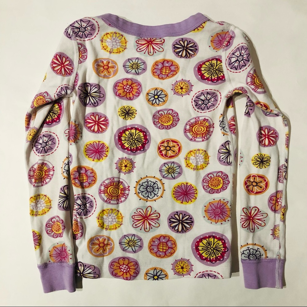 Hanna Andersson 120(6-7) pajama top long sleeve print - Picture 4 of 5